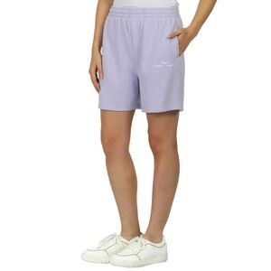 LazyPants Women's High Rise lavender ‘cargo’ shorts